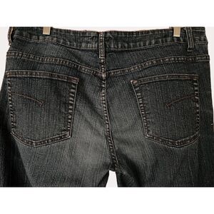 Bogari Straight Leg Denim Pants Jeans Medium Blue Rinse 14